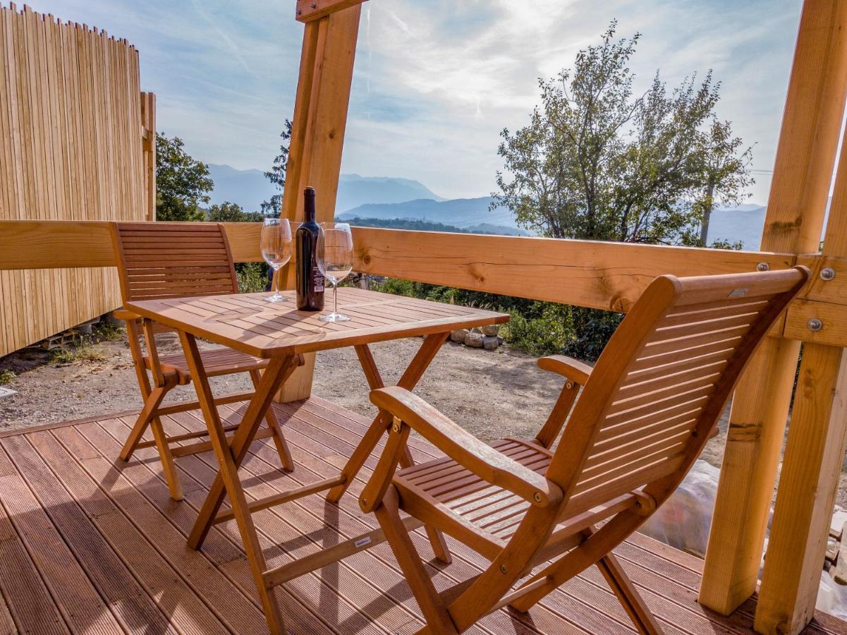 Panorama Glamping Vipavska Dolina Apartamento Dobravlje Exterior foto