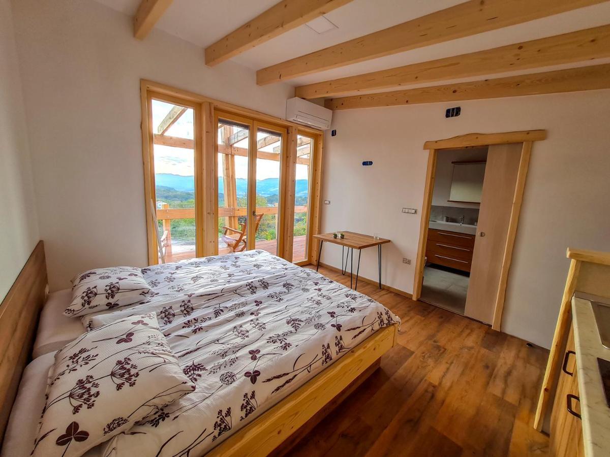 Panorama Glamping Vipavska Dolina Apartamento Dobravlje Exterior foto