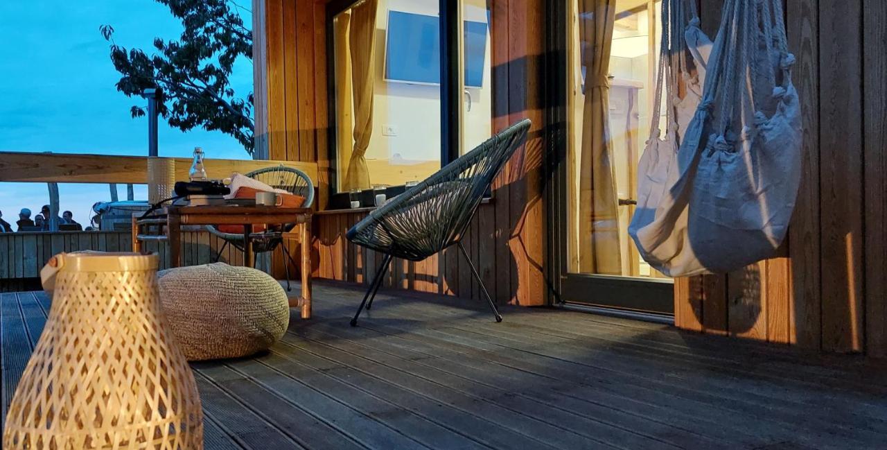Panorama Glamping Vipavska Dolina Apartamento Dobravlje Exterior foto